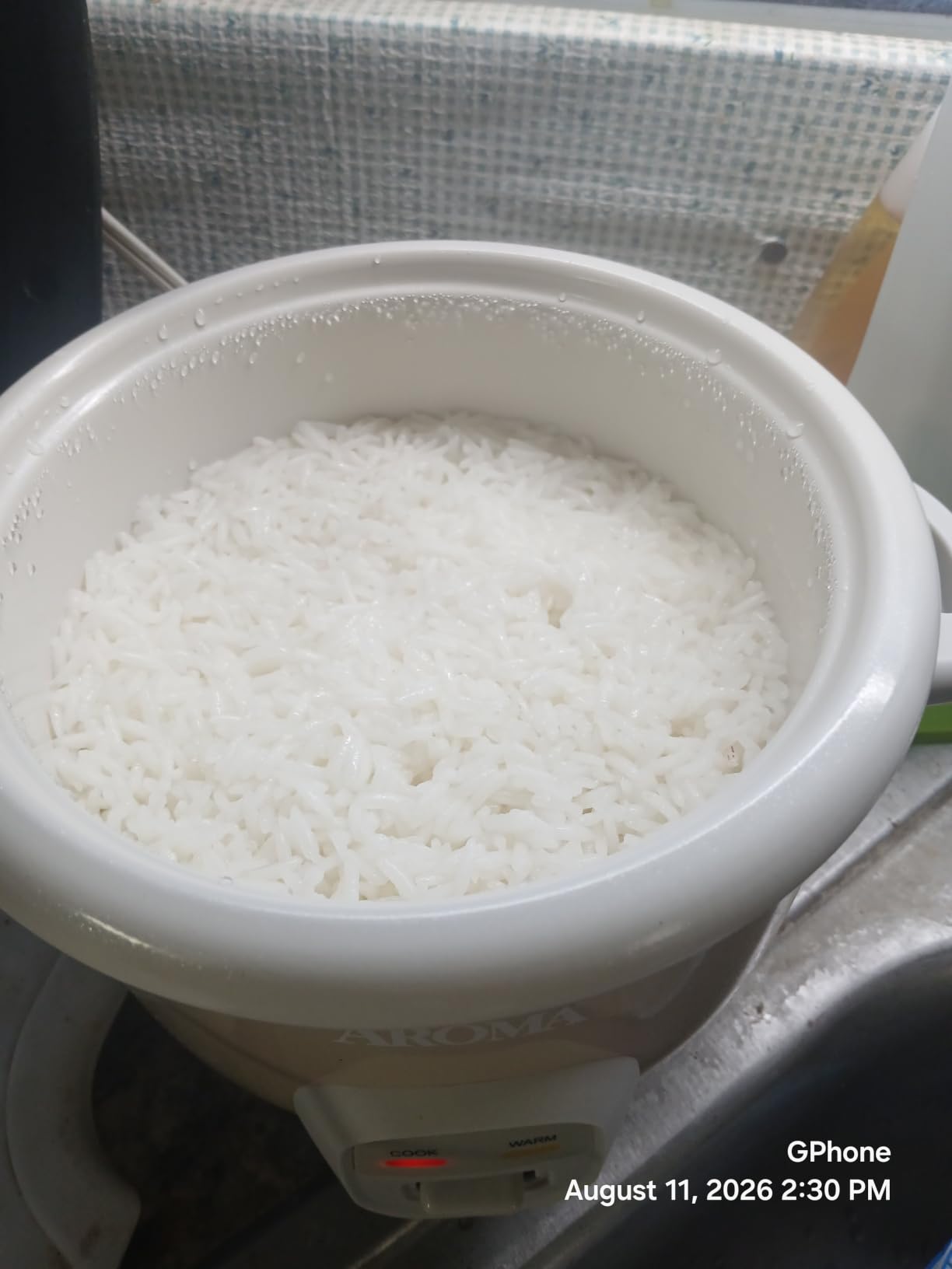 Aroma Housewares 4-Cups (Cooked) / 1Qt. Rice & Grain Cooker (ARC-302NG), White customer photo 1