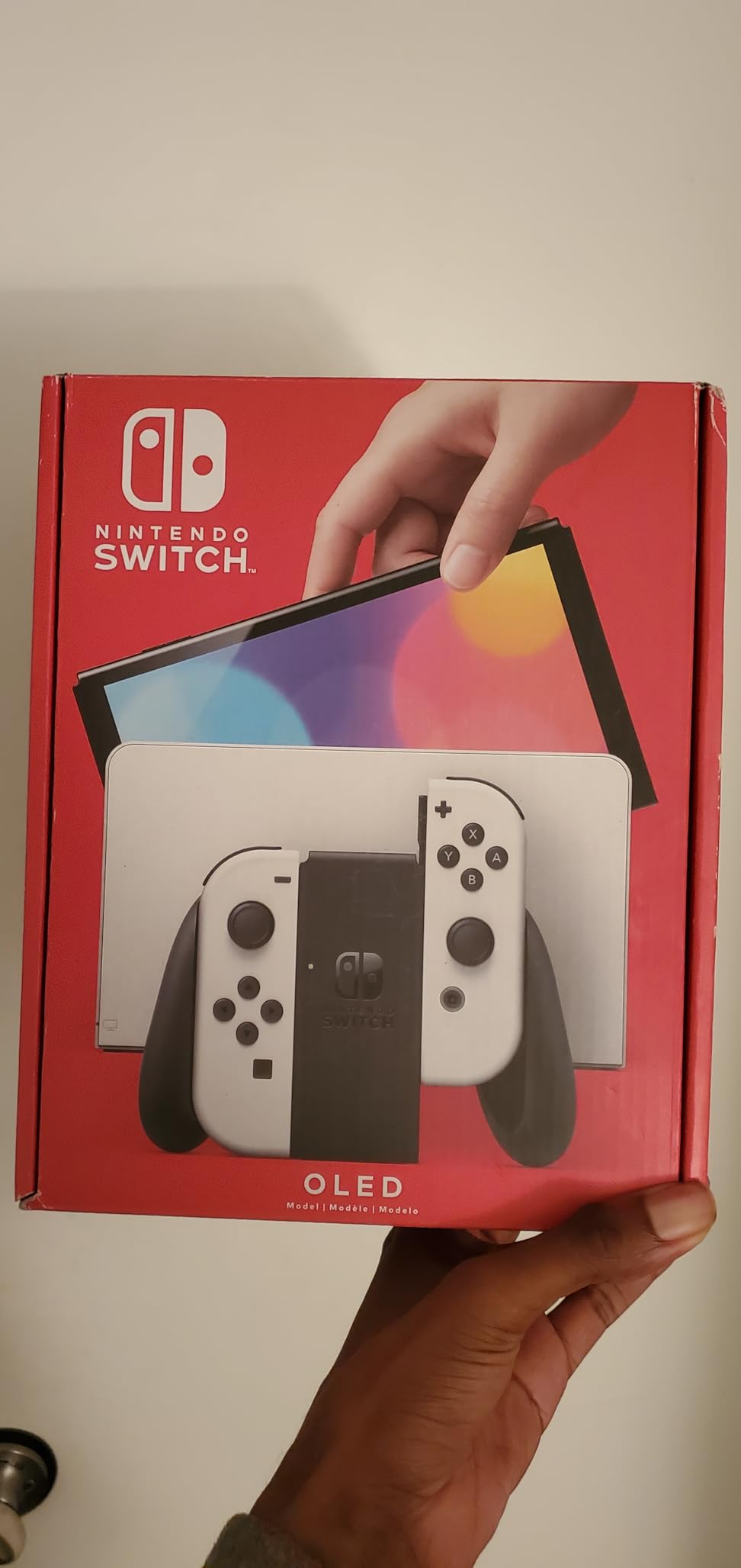 Nintendo Switch – OLED Model w/White Joy-Con customer photo 2