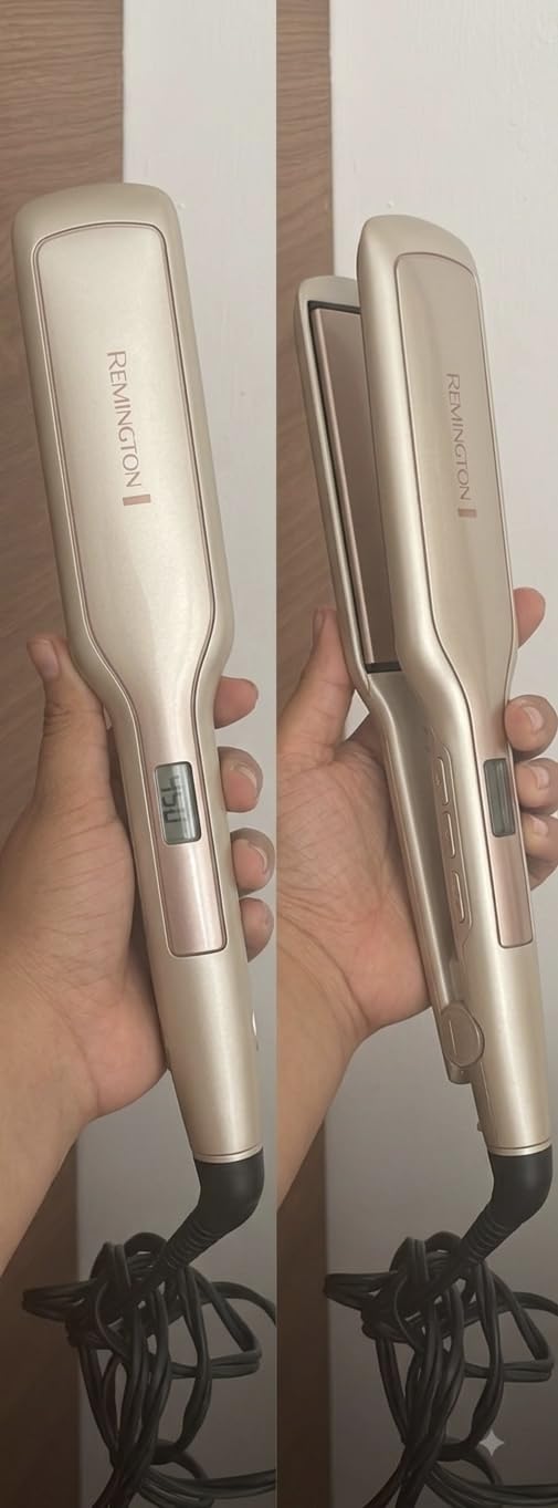 Remington Shine Therapy 1 Inch Hair Straightener, Argan Oil & Keratin customer photo 2