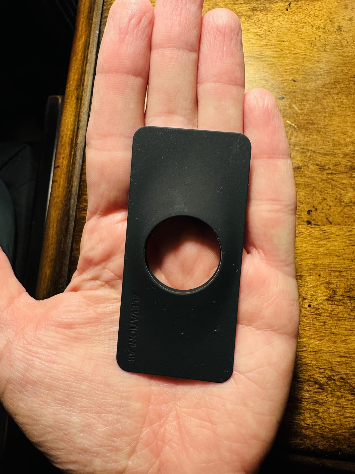 TagVault™ AirTag Wallet Holder - The Thinnest AirTag Wallet Card Insert | Flexible, Stays Hidden, Patent Pending | Elevation Lab customer photo 2