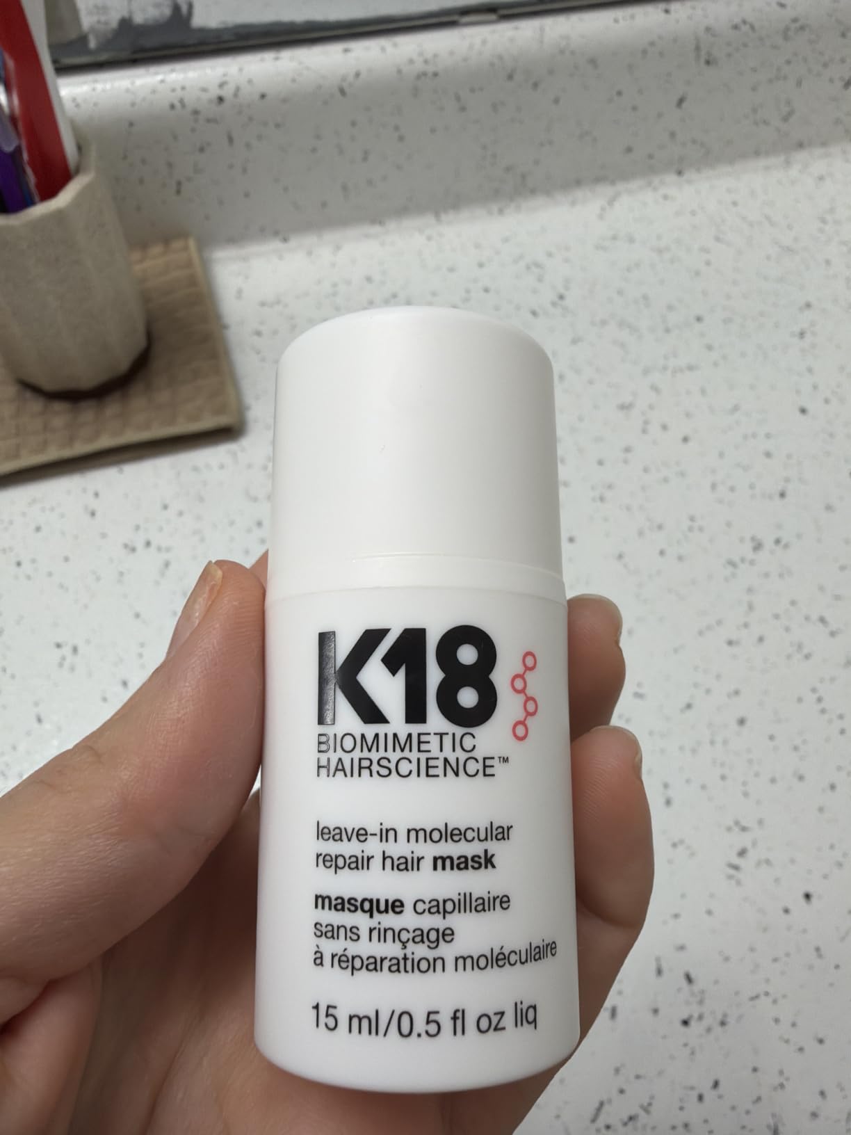 K18 Leave-In Molecular Repair Hair Mask customer photo 2