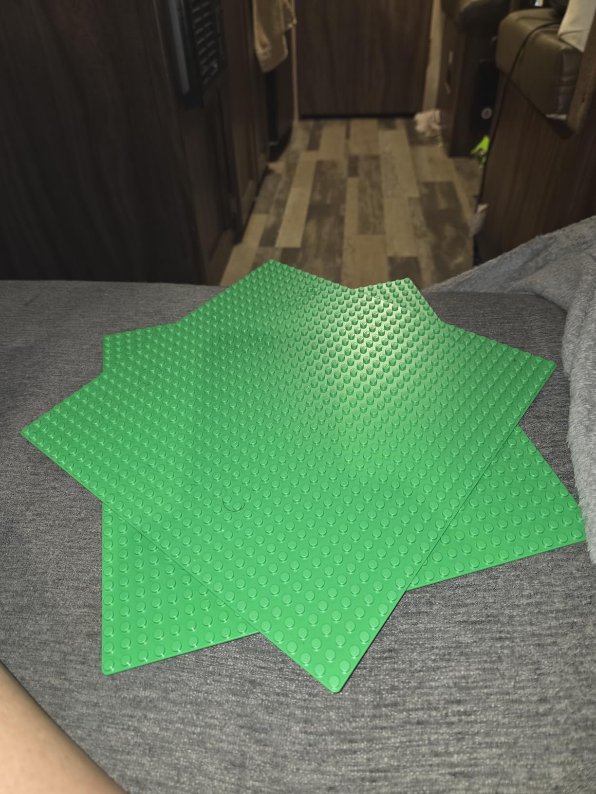 LEGO Classic Green Baseplate, Square 32x32 Stud Foundation to Build, Play, and Display Brick Creations, Great for Grassy Nature Landscapes, 11023,4+ Years customer photo 2