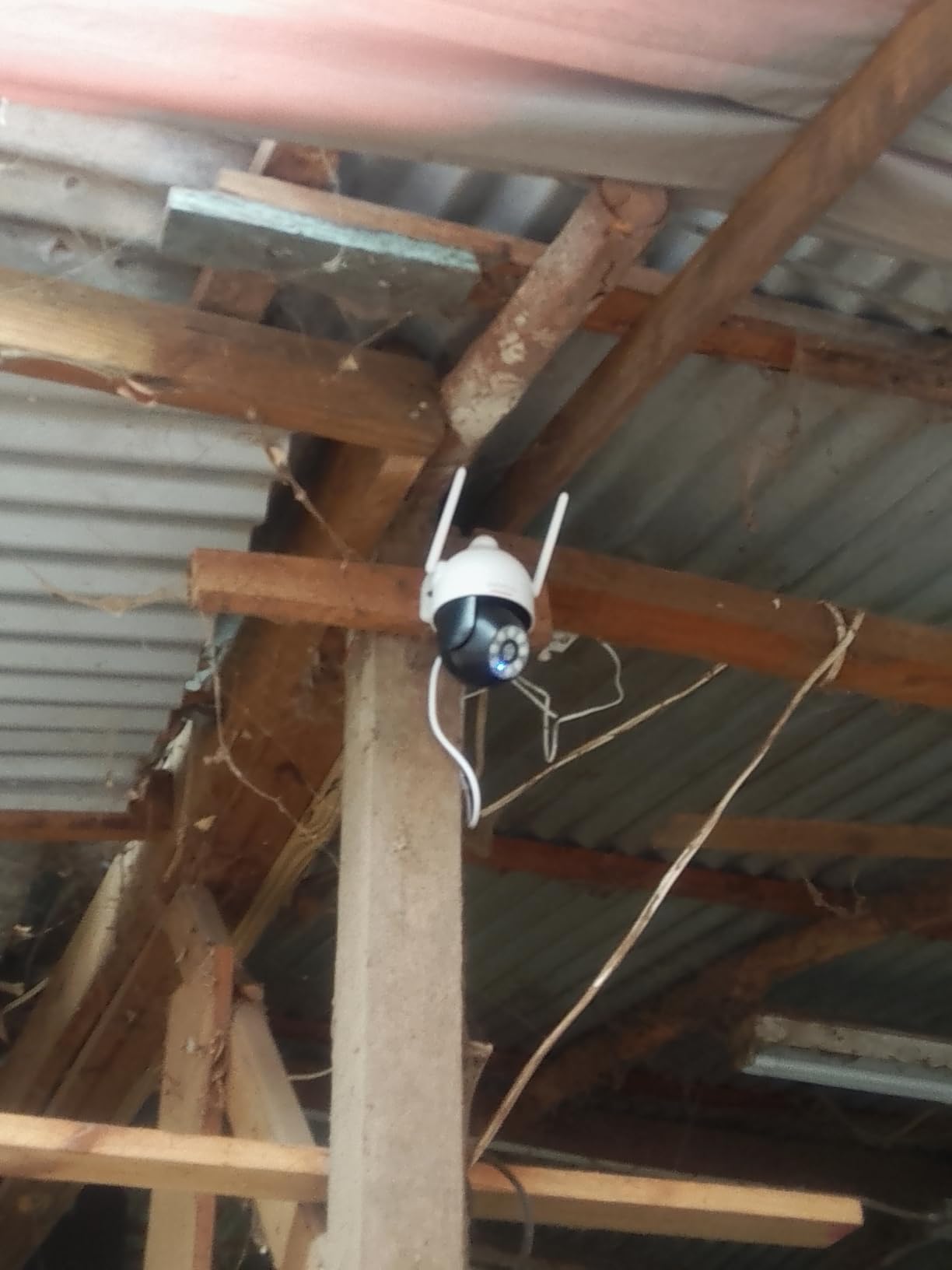 DEKCO 2K Outdoor WiFi Security Camera, Plug-in Pan-Tilt Dome, 2-Cam-Kit customer photo 1