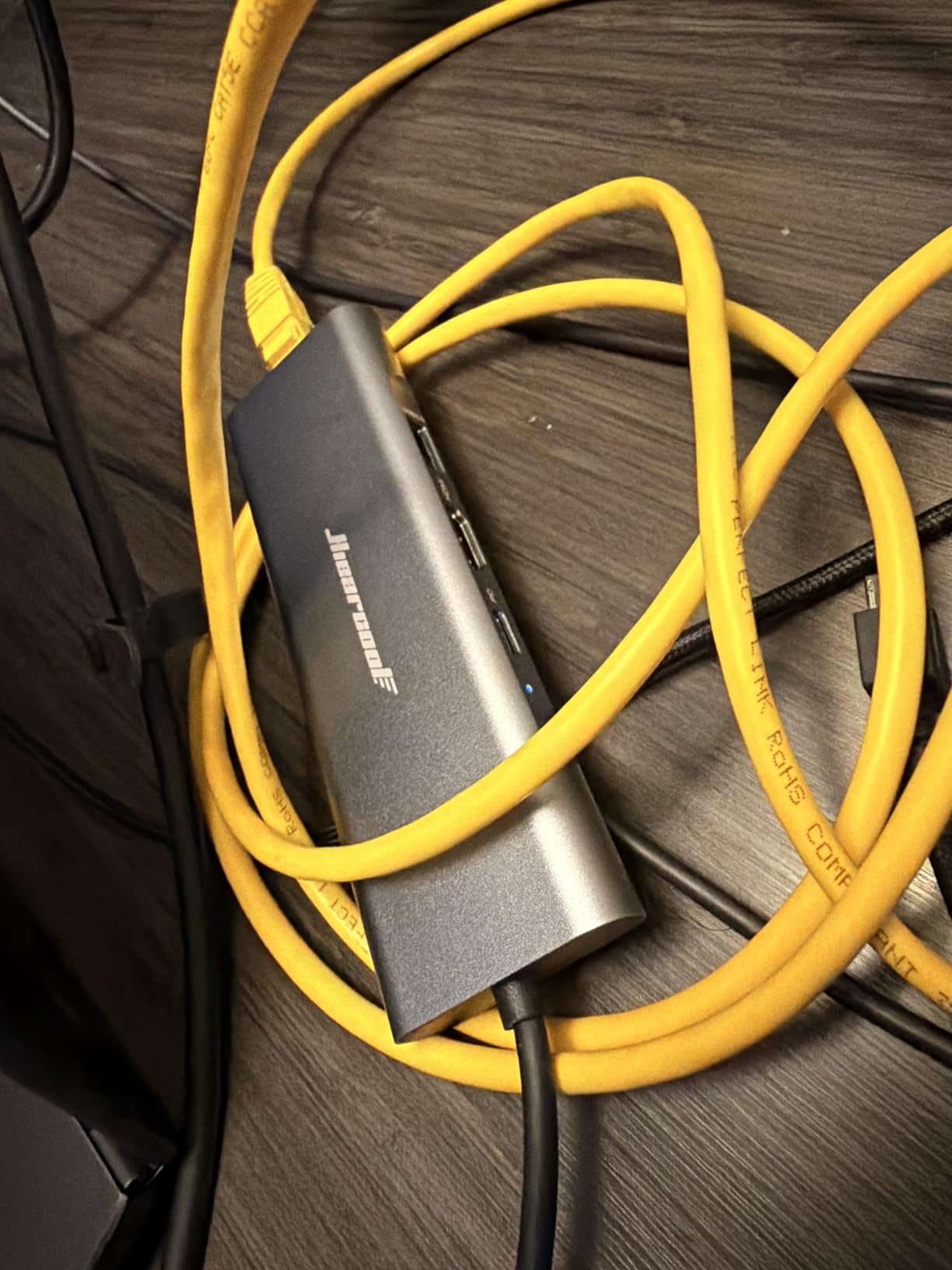Hiearcool USB C Hub, USB C Dock, 4K@60Hz HDMI, 1Gbps Ethernet, Space Gray customer photo 2