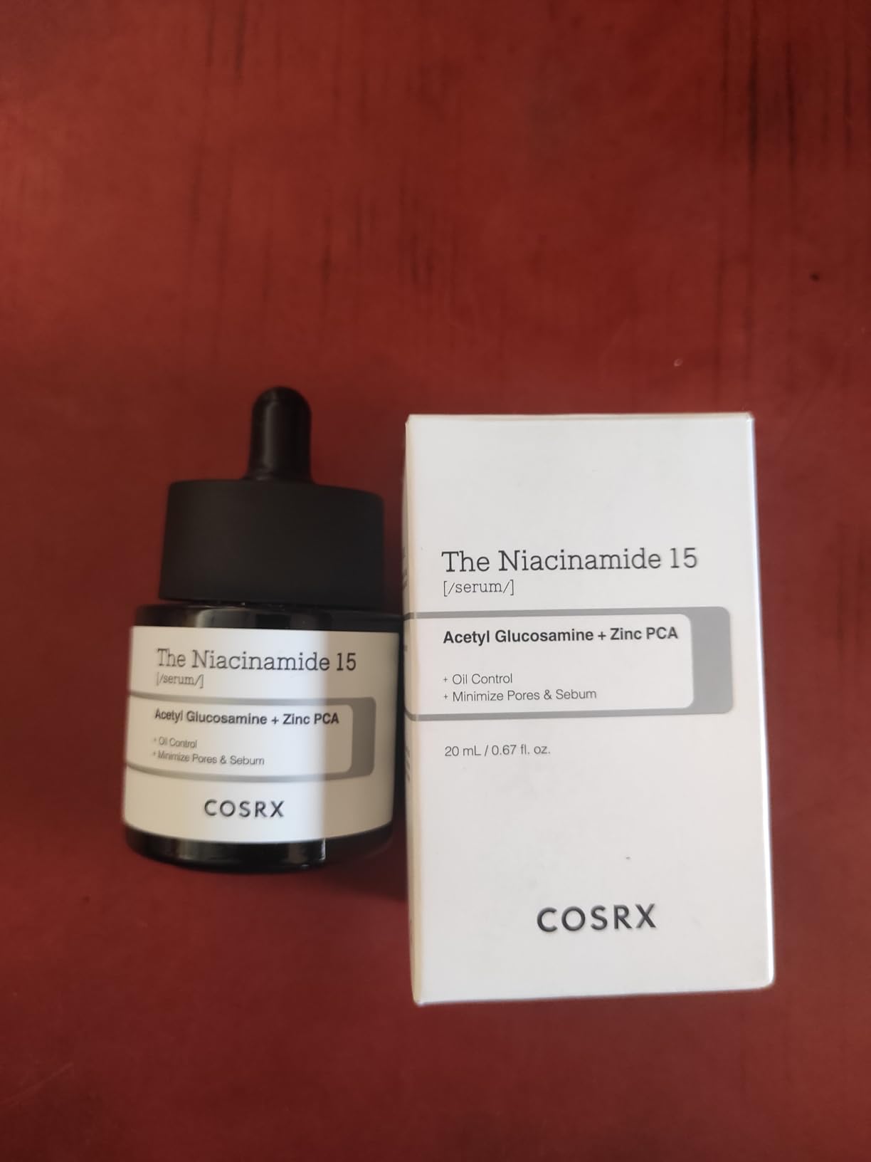 COSRX 15% Niacinamide Face Serum, 0.67 fl oz, Pore Minimizer Serum for Face, Even Skin Tone, Korean Skin Care customer photo 1