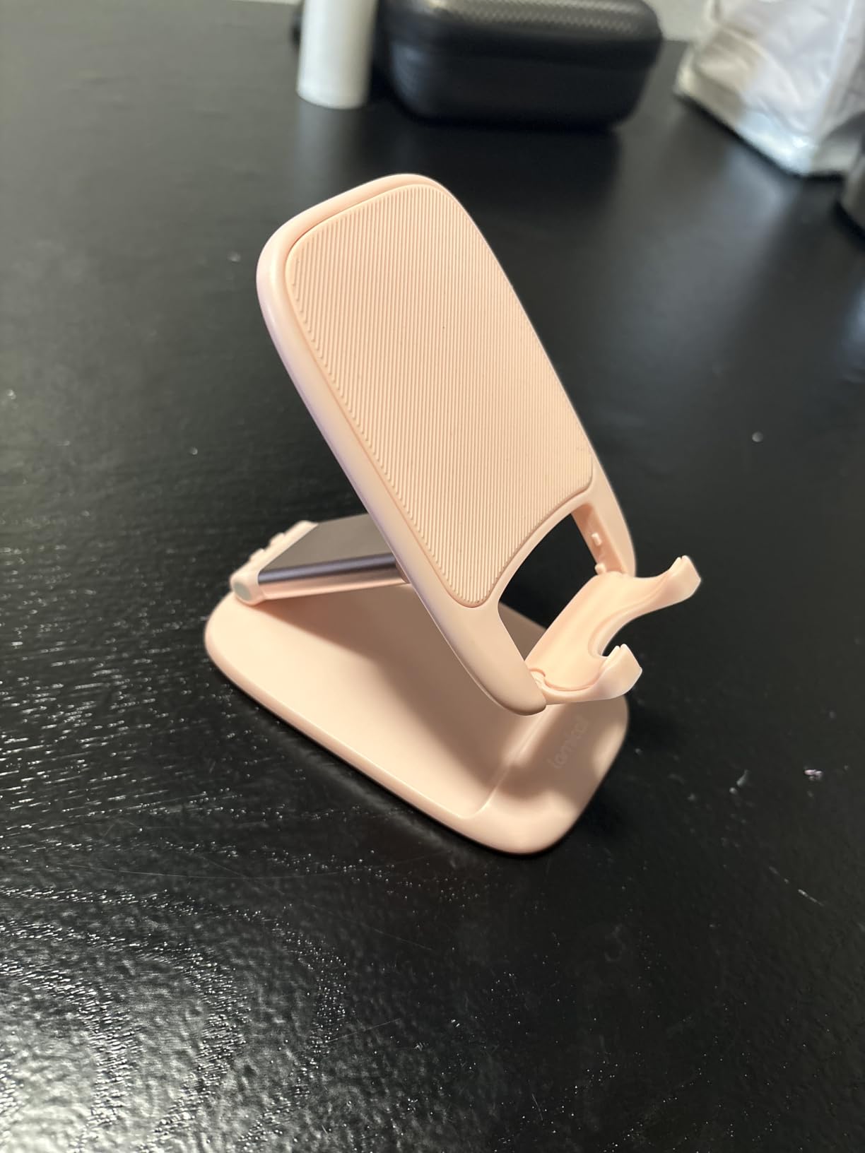 Lamicall Pink Phone Holder, Desk Accessories - Rose Gold Office Holder customer photo 2