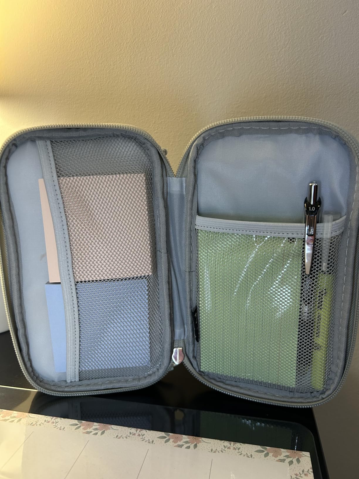 FYY Electronic Organizer, Travel Tech Pouch Bag, Cable Organizer Dark Green customer photo 1