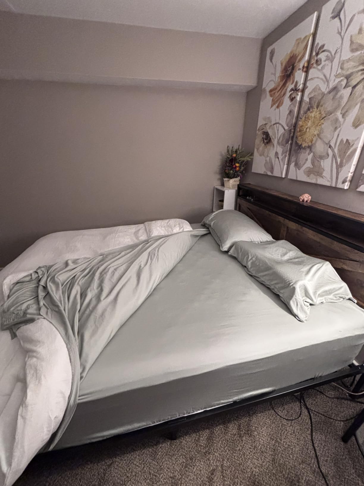 100% Viscose Bamboo Sheets Queen Size 4PC Set customer photo 2