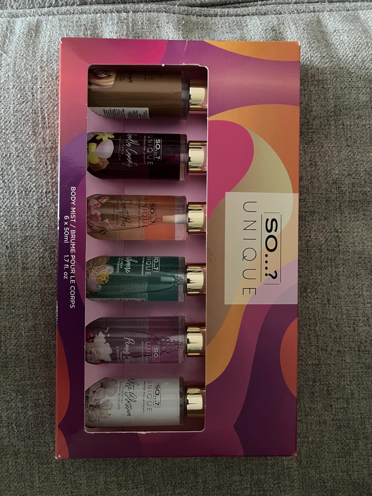 So...?…? Unique Body Mist Set, 6 pcs customer photo 1