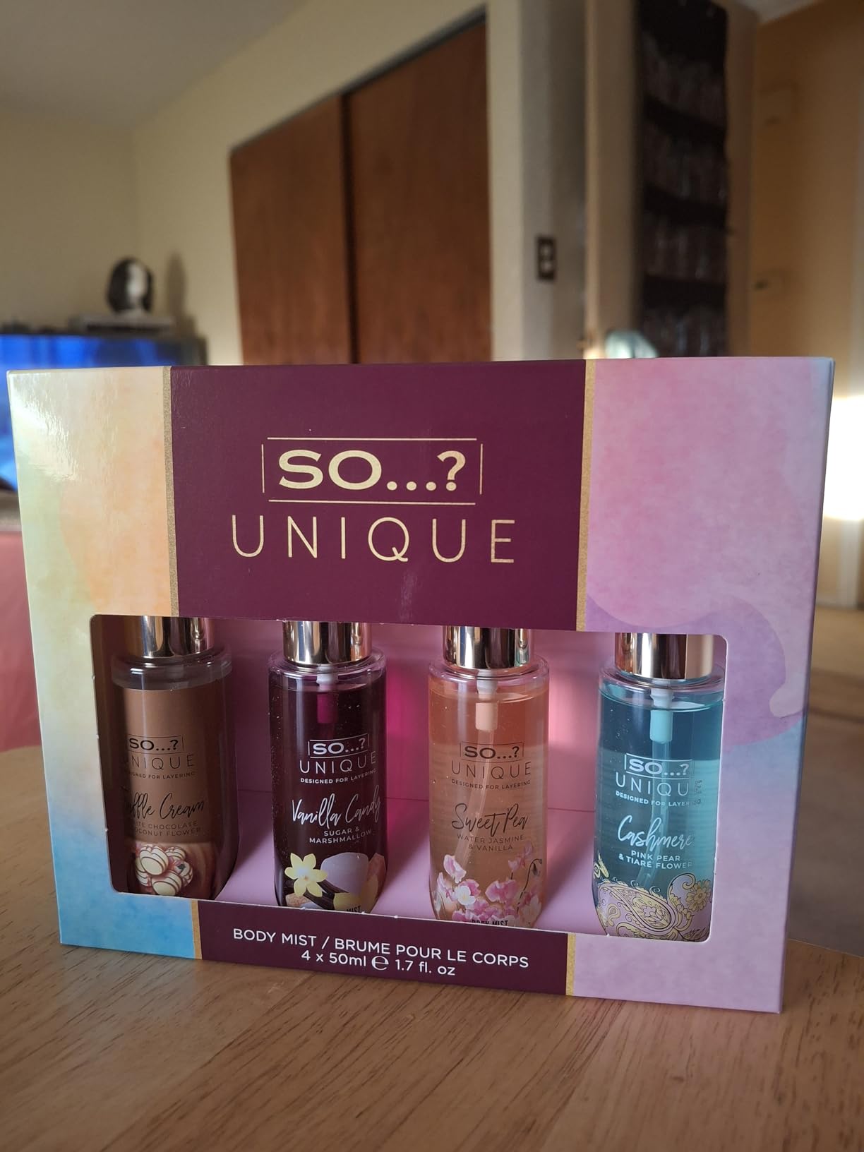 So...?…? Unique Body Mist Set, 6 pcs customer photo 2