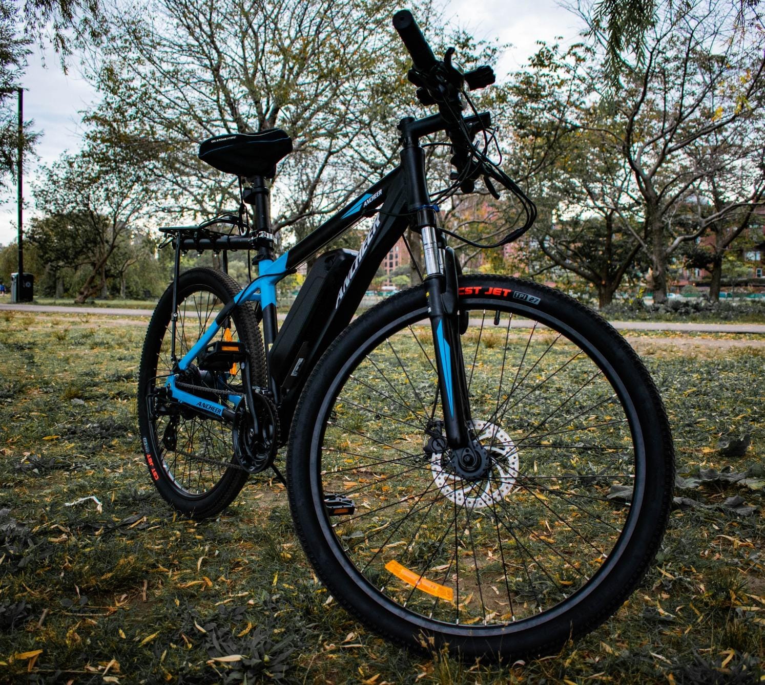 ANCHEER Electric Bike for Adults, Peak 750W Ebike, 3 Hours Fast Charge, 60 Miles Electric Bicycle with 48V/499Wh Battery, 27.5 '' Hummmer Electric Mountain Bike with LCD Display, 21 Speed customer photo 2