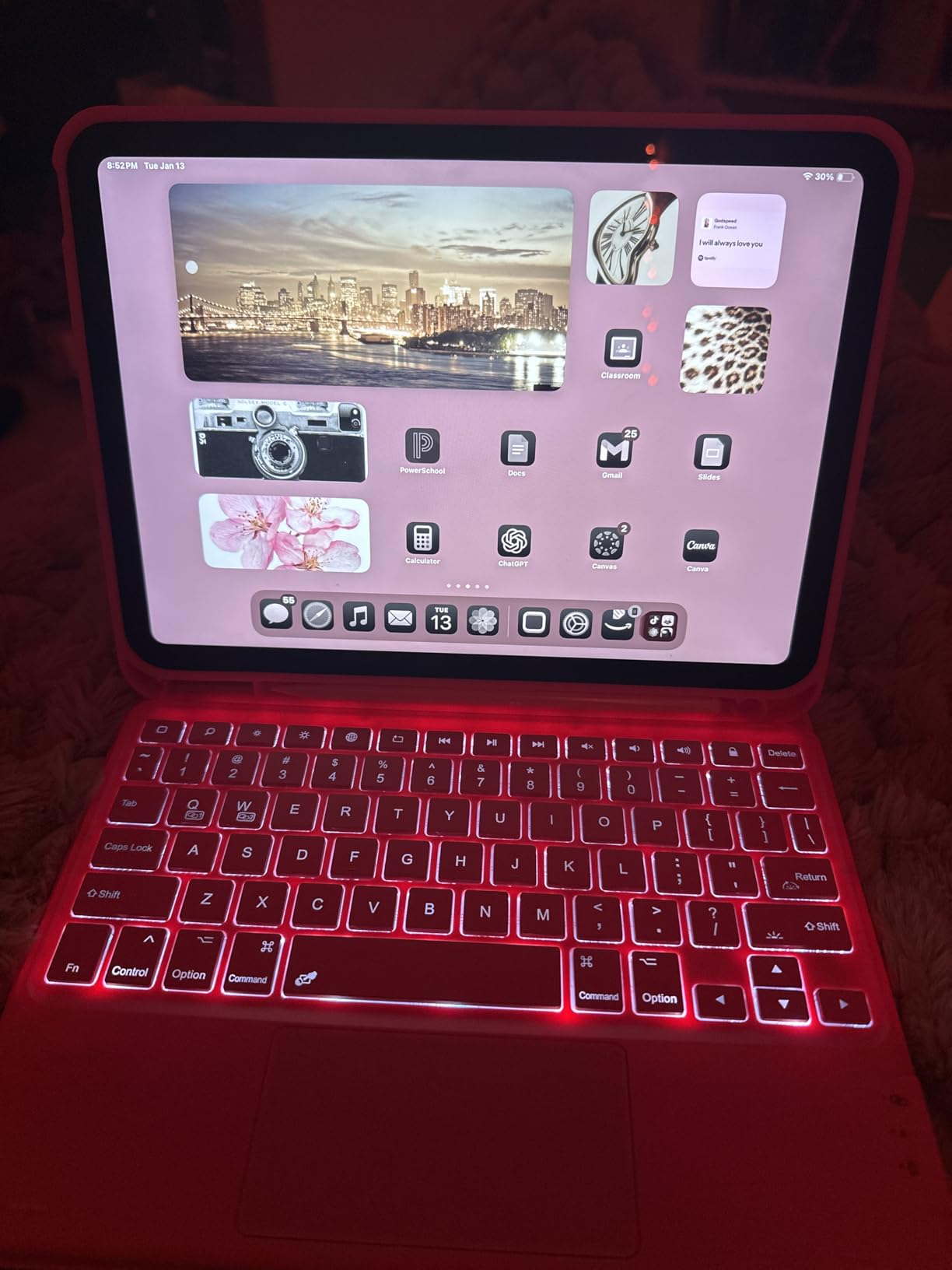 CHESONA Compatible for iPad 11th(A16)/10th Generation Case with Keyboard customer photo 1