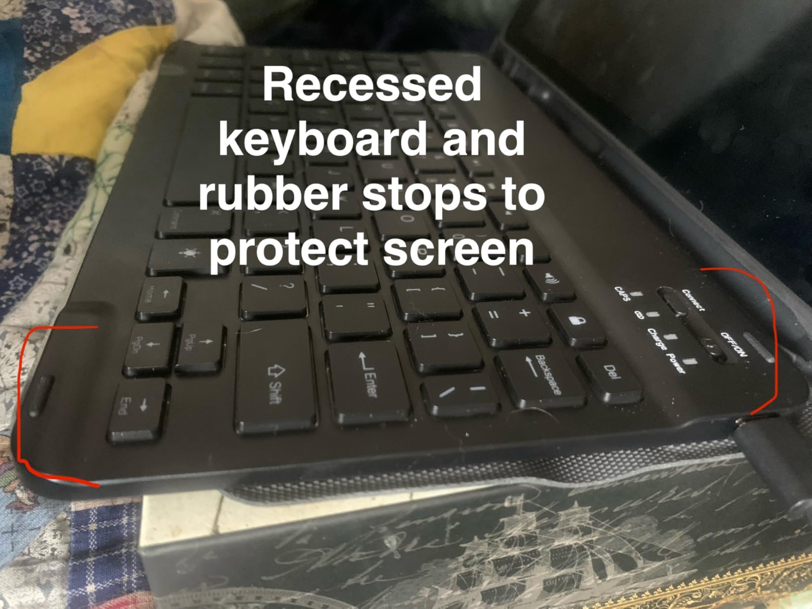 CHESONA Compatible for iPad 11th(A16)/10th Generation Case with Keyboard customer photo 2
