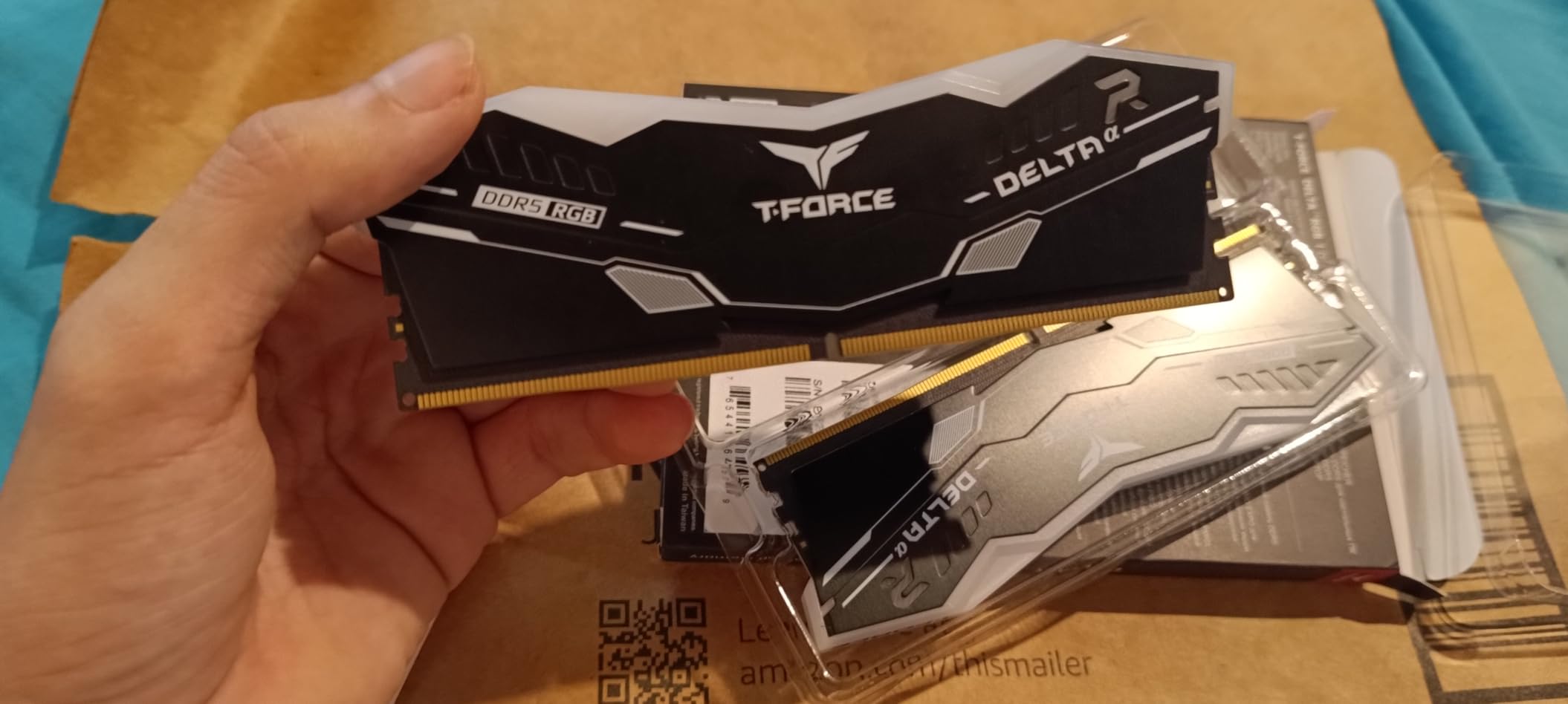 TEAMGROUP T-Force Delta Alpha RGB DDR5 Ram 32GB Kit (2x16GB) 6000MHz (PC5-48000) CL38 Intel XMP 3.0 & AMD Expo Compatible Desktop Memory Module Ram Black FF7D532G6000HC38ADC01 customer photo 2