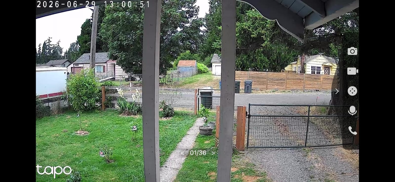 TP-Link Tapo 1080P Outdoor Wired Pan/Tilt Security Camera, C500 customer photo 1