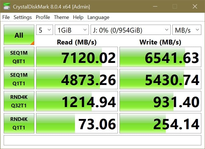Lexar 1TB NM790 Internal NVMe SSD, 7400/6500 MB/s, M.2 2280, PCIe Gen 4x4 customer photo 1