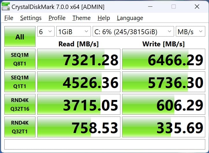 Lexar 1TB NM790 Internal NVMe SSD, 7400/6500 MB/s, M.2 2280, PCIe Gen 4x4 customer photo 2