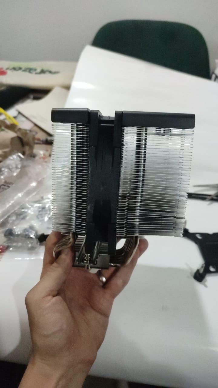 Scythe Fuma 3 CPU Air Cooler, Intel LGA1700, LGA1151, AMD AM5/Ryzen 120mm, Dual Tower, Black Top Cover customer photo 2