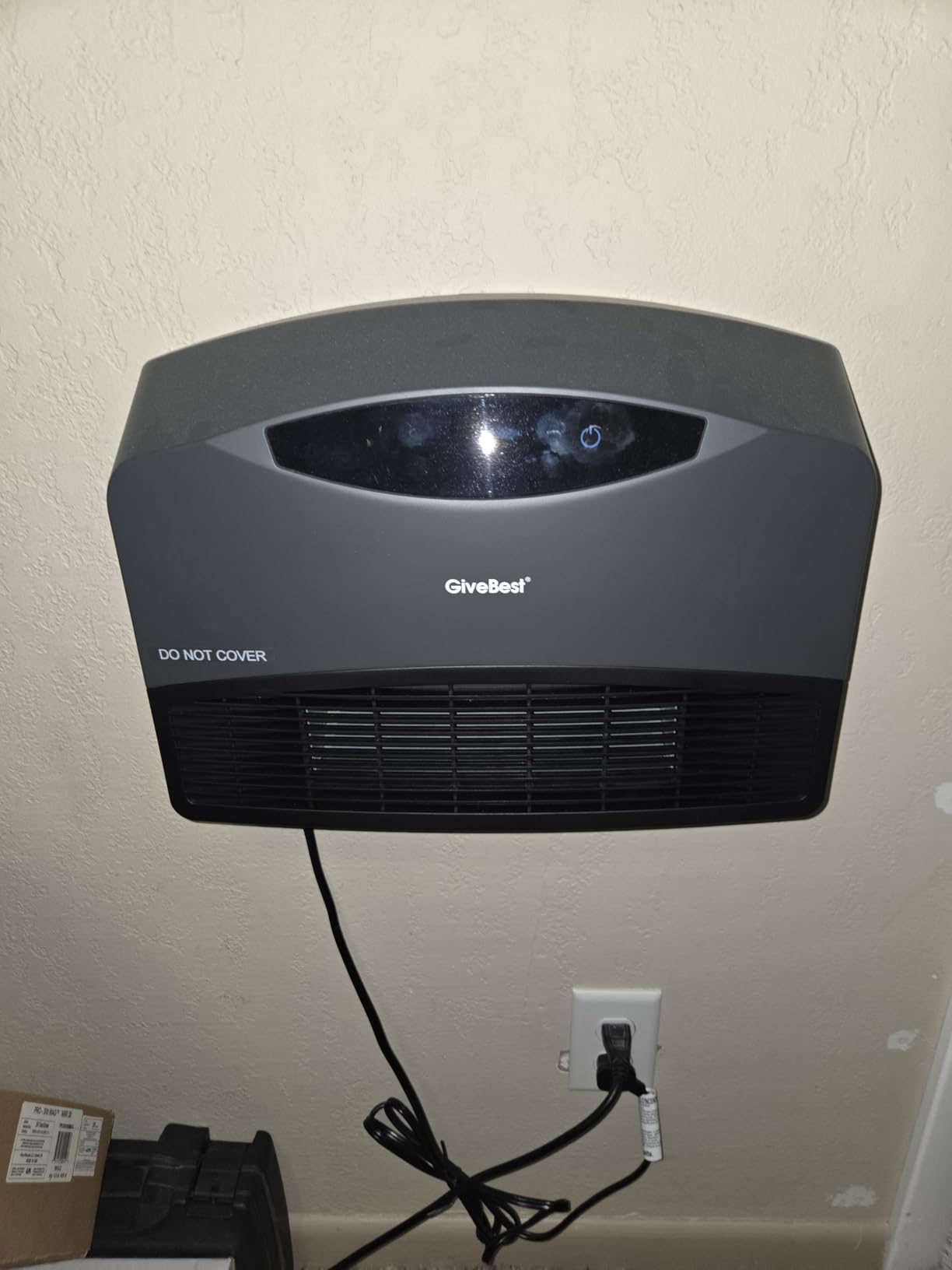 GiveBest Smart Wall Heater, 1500W Space Heaters for Indoor Use, Large Room customer photo 1