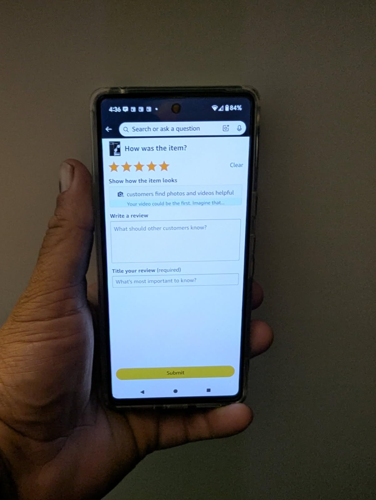 Google Pixel 7 128GB 5G Smartphone - Unlocked for All Carriers - US Version - (Obsidian) customer photo 2