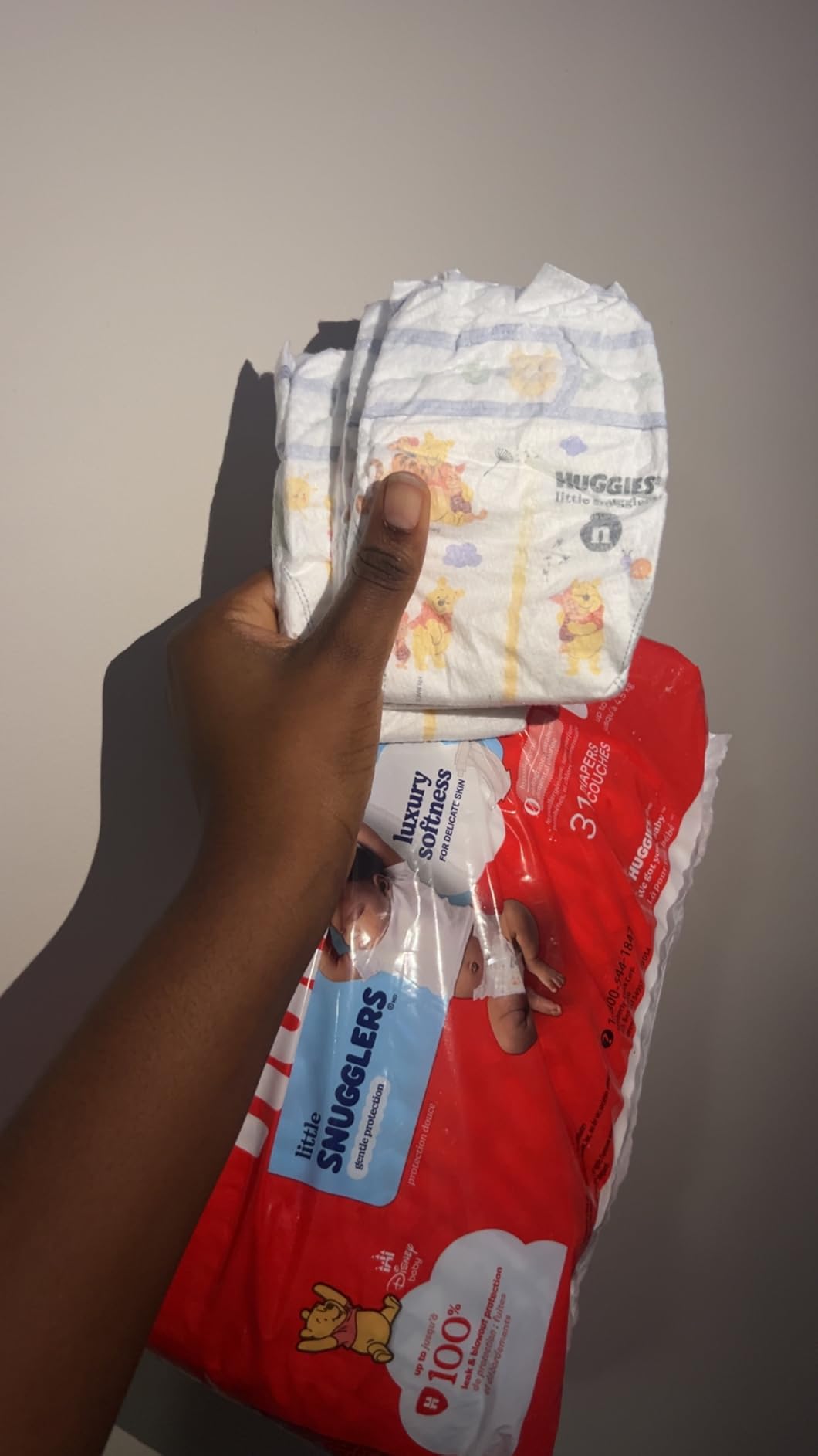 Huggies Little Snugglers Newborn Diapers, 144 Count customer photo 2