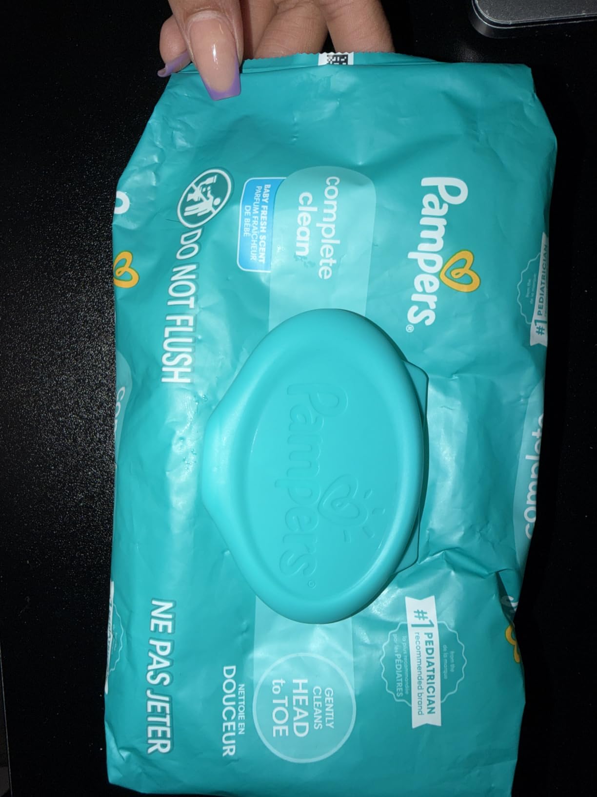 Pampers Complete Clean Baby Wipes - Fresh Scent 12X 864 Count customer photo 2