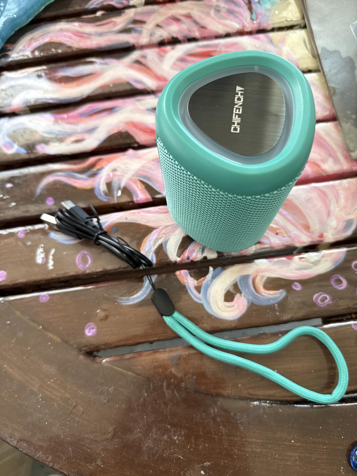 Portable Bluetooth Speaker Gift Ideas: Outdoor Travel Essentials Waterproof customer photo 2
