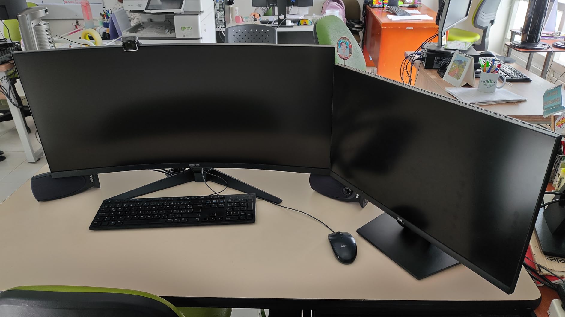 ASUS TUF Gaming VG34VQ3B 34 Inch 1440p 180Hz Ultrawide HDR Gaming Monitor customer photo 1