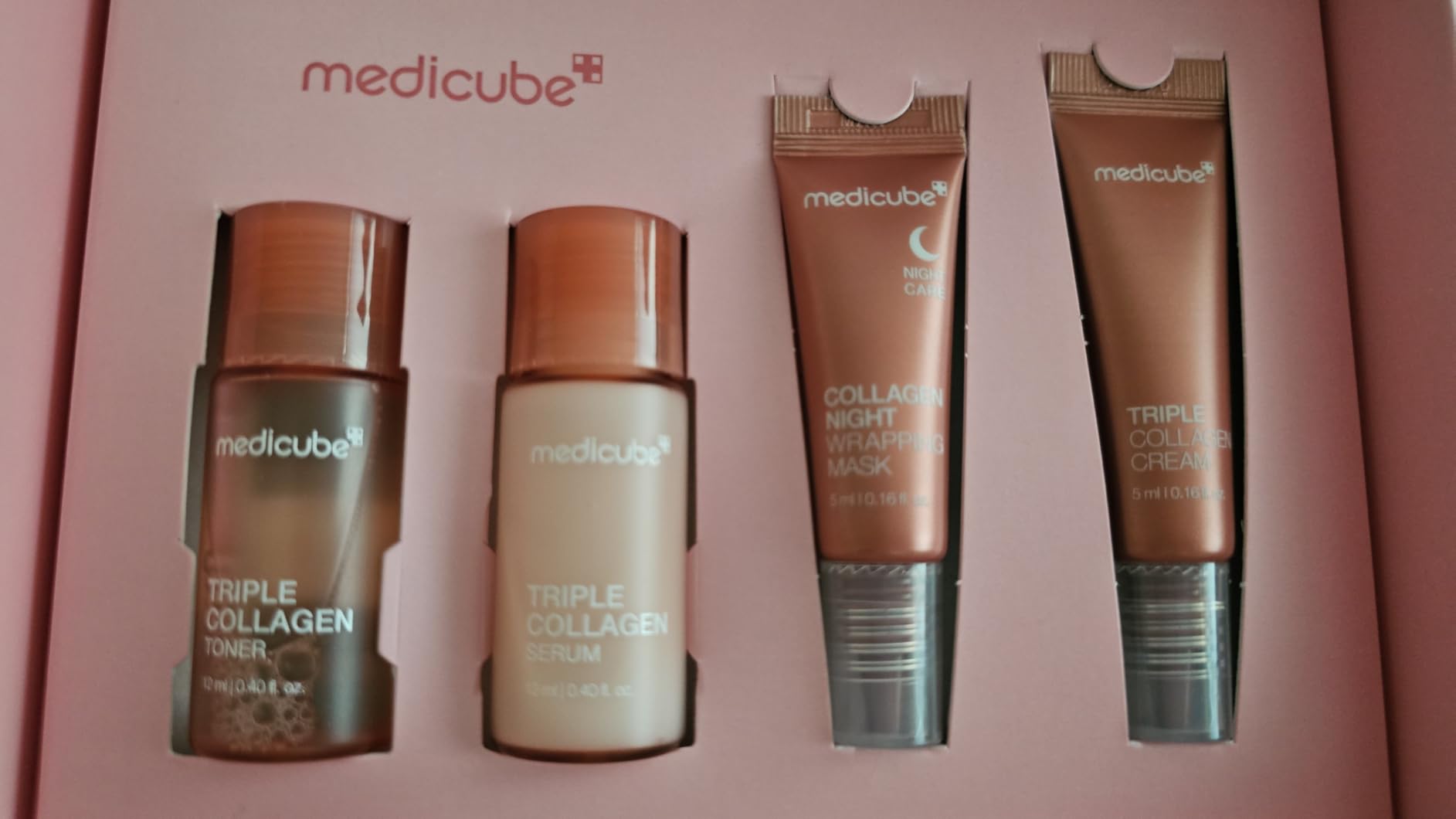 medicube Glass Skin Collagen Trial Kit - Mini Skincare Set customer photo 1