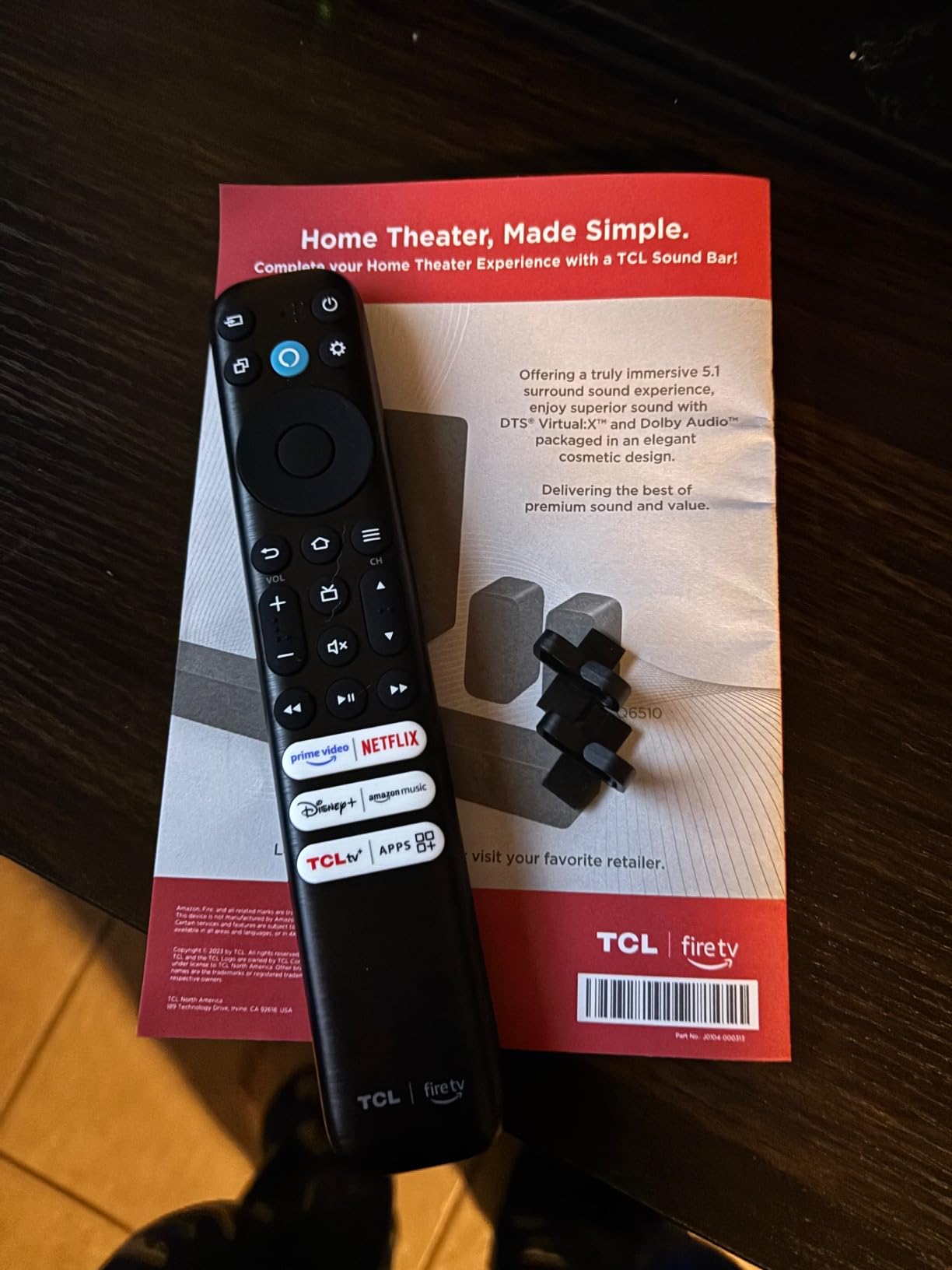 TCL 55-Inch Class Q65 QLED 4K Smart TV with Fire TV (55Q651F, 2024 Model), Dolby Vision and Atmos, HDR PRO+, Alexa Built-in with Voice Remote, Apple AirPlay 2 Compatibility, Streaming Television customer photo 2