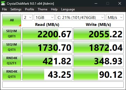 Patriot P320 512GB PCIe Gen 3x4 M.2 2280 SSD customer photo 1