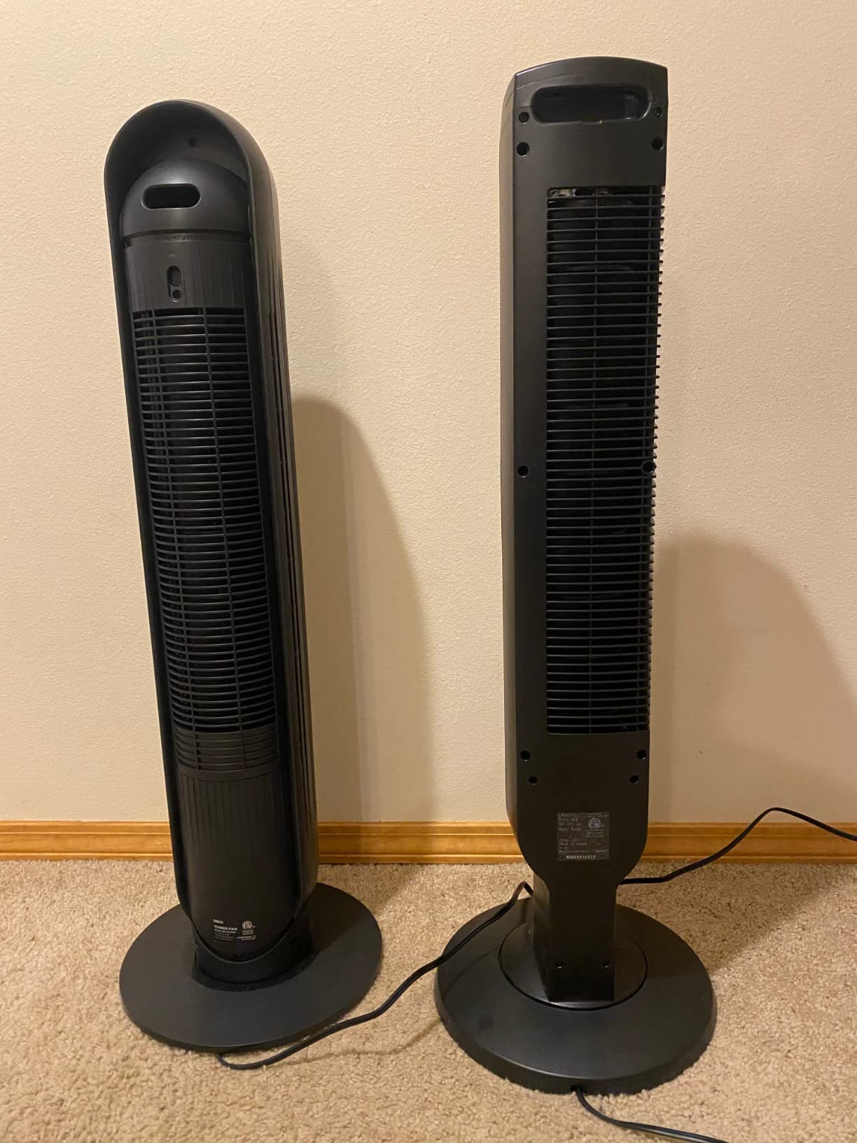 DREO Tower Fan for Bedroom, 25ft/s Velocity, 28dB Ultra Quiet, 4 Speeds customer photo 1