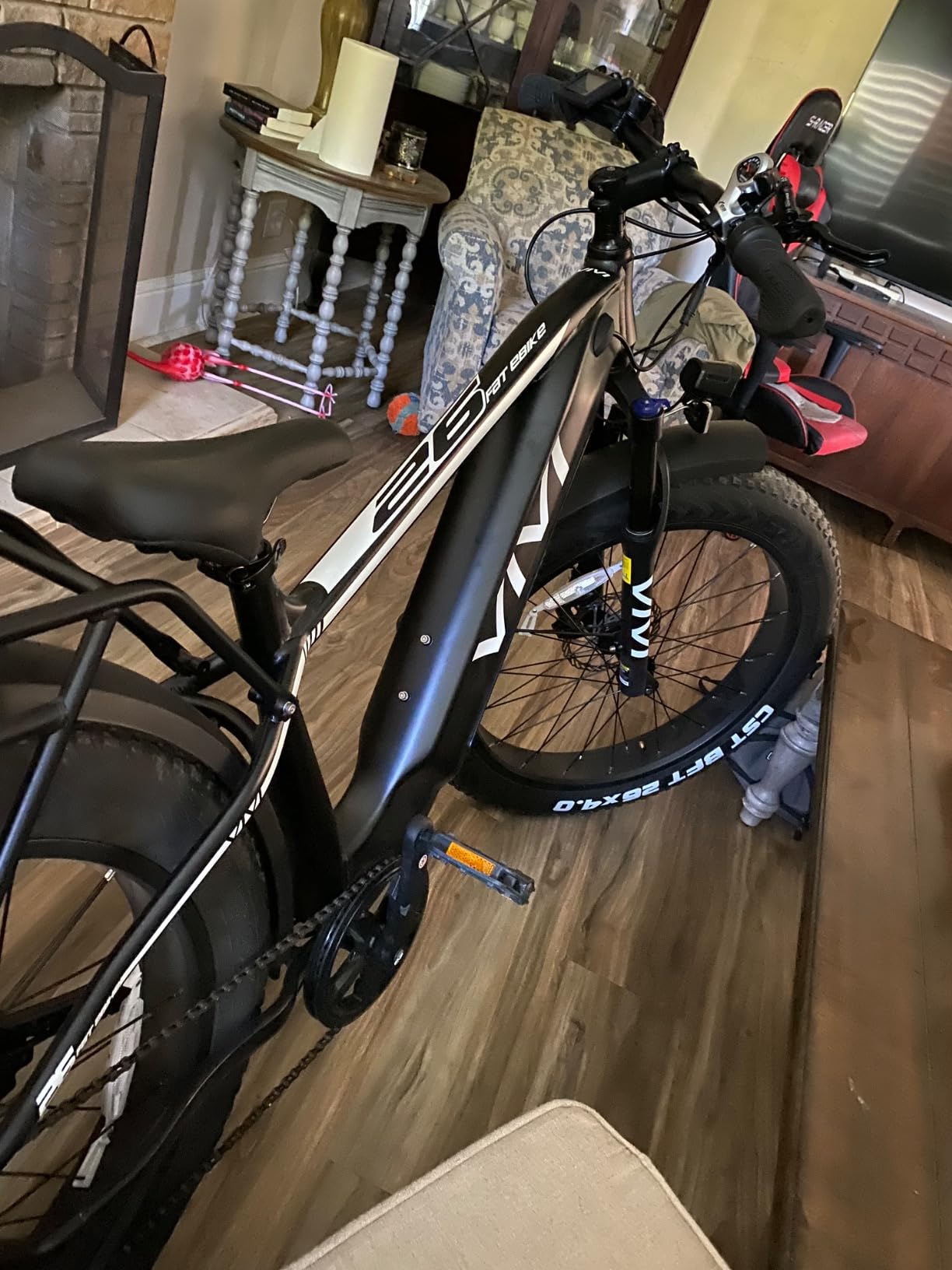 Vivi ACE01 Electric Bike for Adults 26x4.0 Fat Tire Ebike 2000W Peak Motor customer photo 1