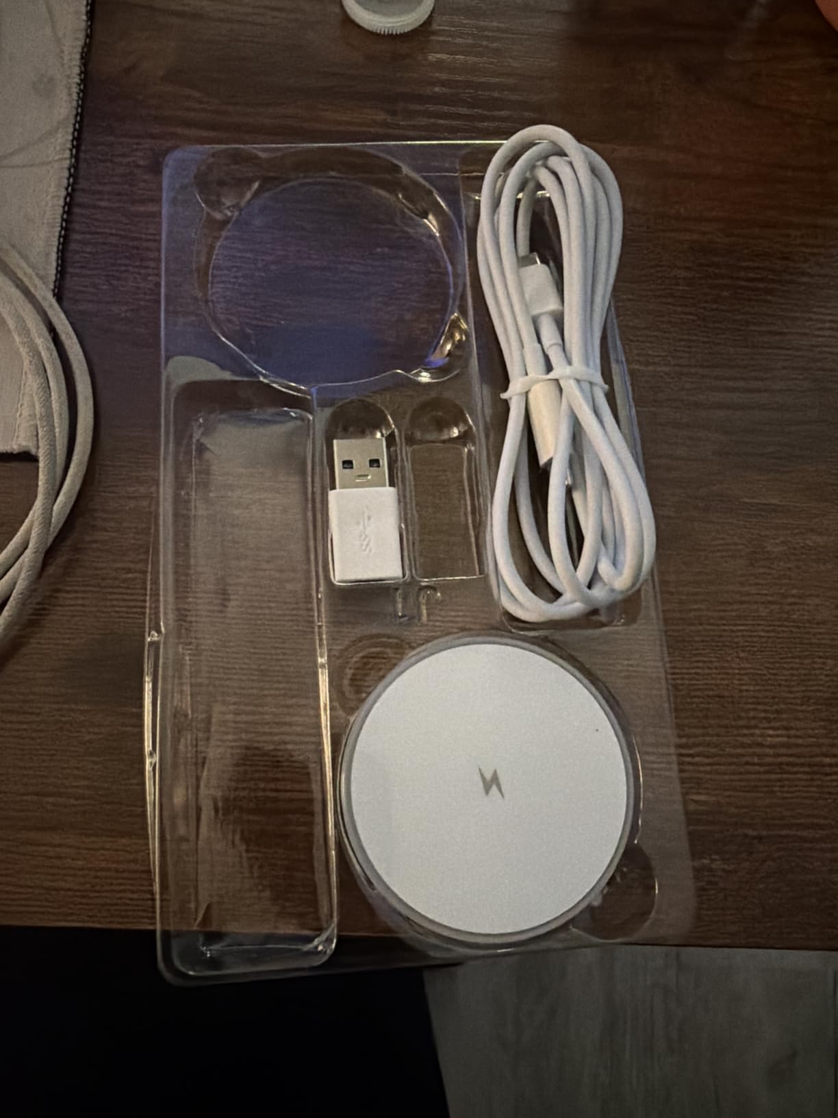 MagSafe Charger 2 Pack Magnetic Wireless Charger Fast Charging Pad customer photo 2