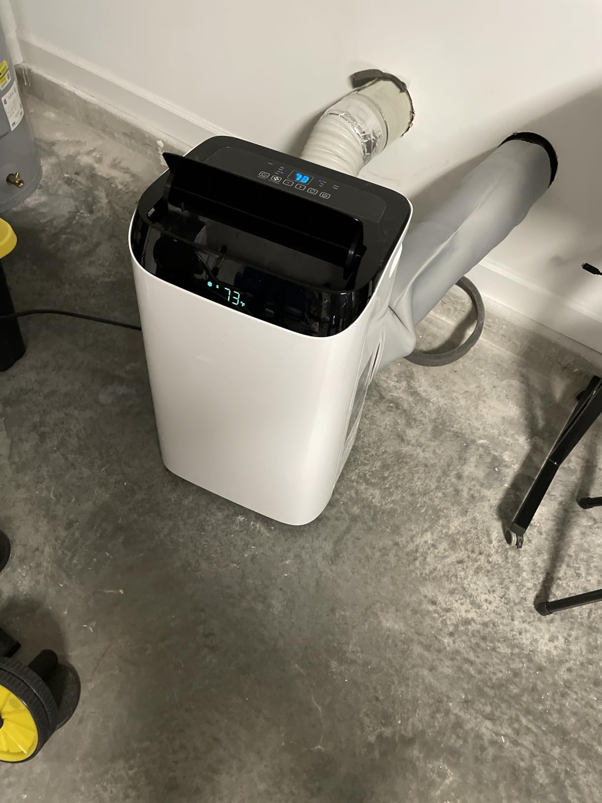 Inverter 16000BTU Portable Air Conditioners with Remote, Free Stand Cooling Portable AC Unit for Room up to 800 sq.ft, with Dehumidifier & Fan, Dual Hose, Quiet Sleep Mode(42dB), Windows Kit customer photo 1