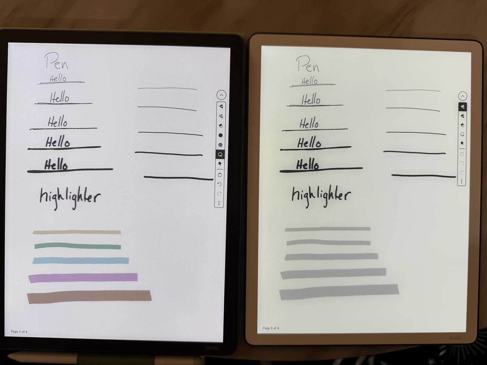 Amazon Kindle Scribe 32GB (newest model) — 11” display with front light, paper-like feel, and no distractions — Write in notebooks, docs, and books. Pen included - Graphite customer photo 1