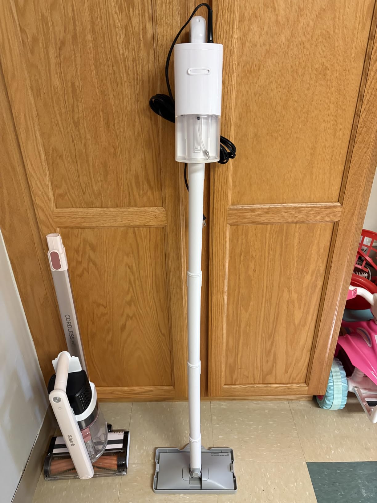 Steam Cleaner, 10-in-1 Detachable Handheld Steam Mop for Multi-Surface customer photo 2
