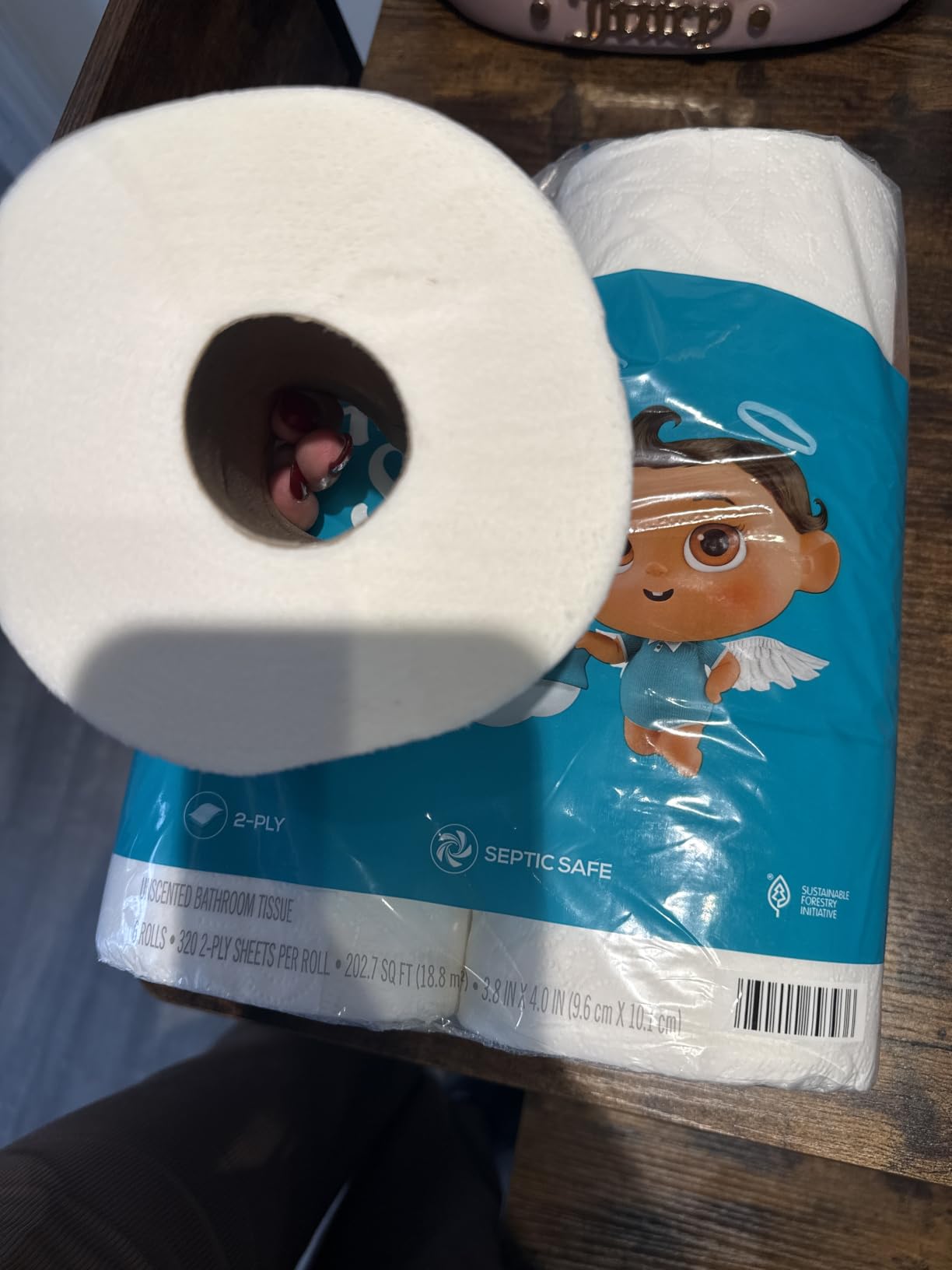 Angel Soft Toilet Paper, 18 Mega Rolls = 72 Regular Rolls, Soft and Strong customer photo 1