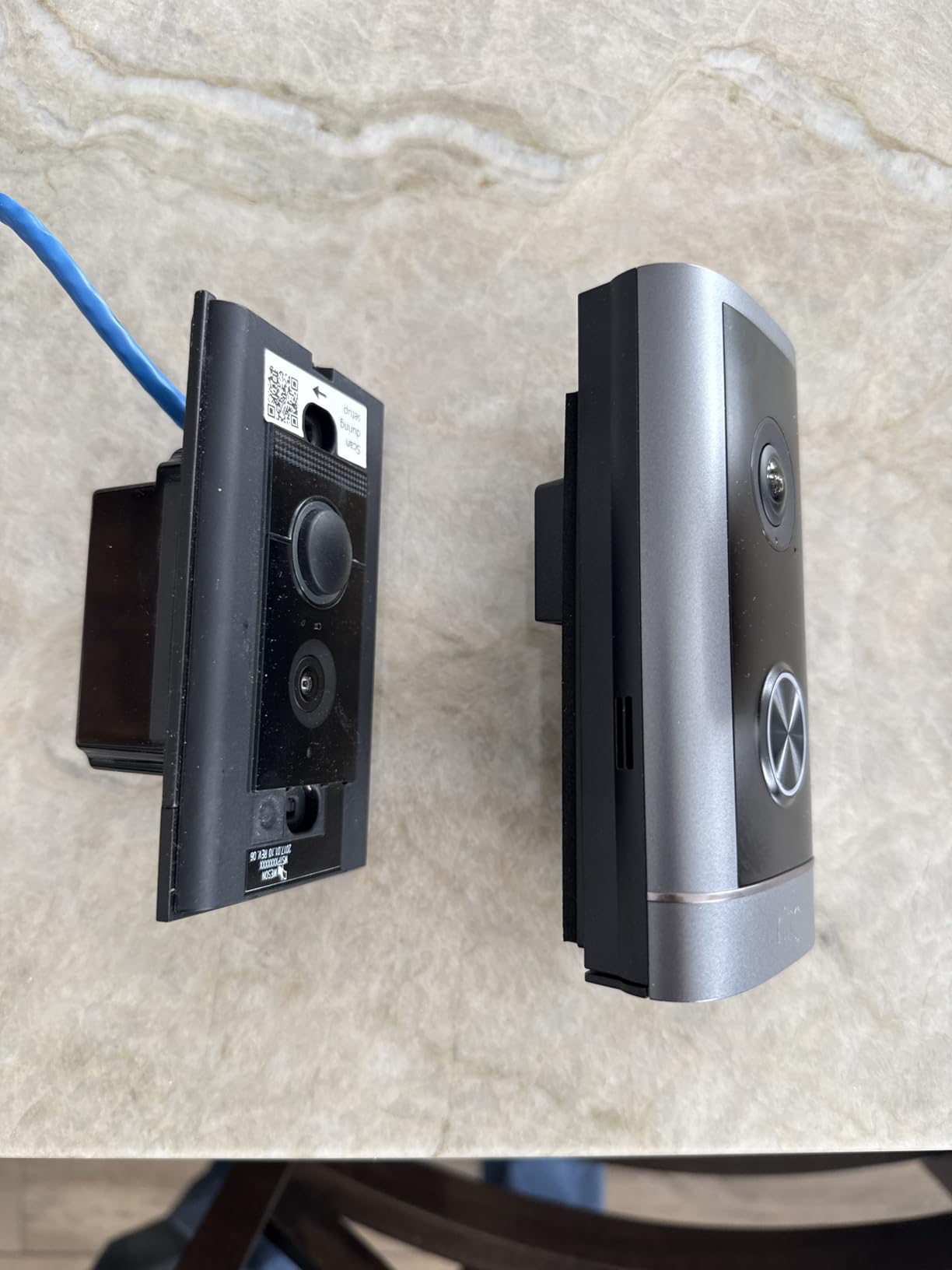 Ring Wired Doorbell 4K Elite (newest model), Native Power over Ethernet, Retinal 4K with wide-angle video, Remote Gate Access, 10x Enhanced Zoom, and Night Vision, Deep Silver customer photo 2