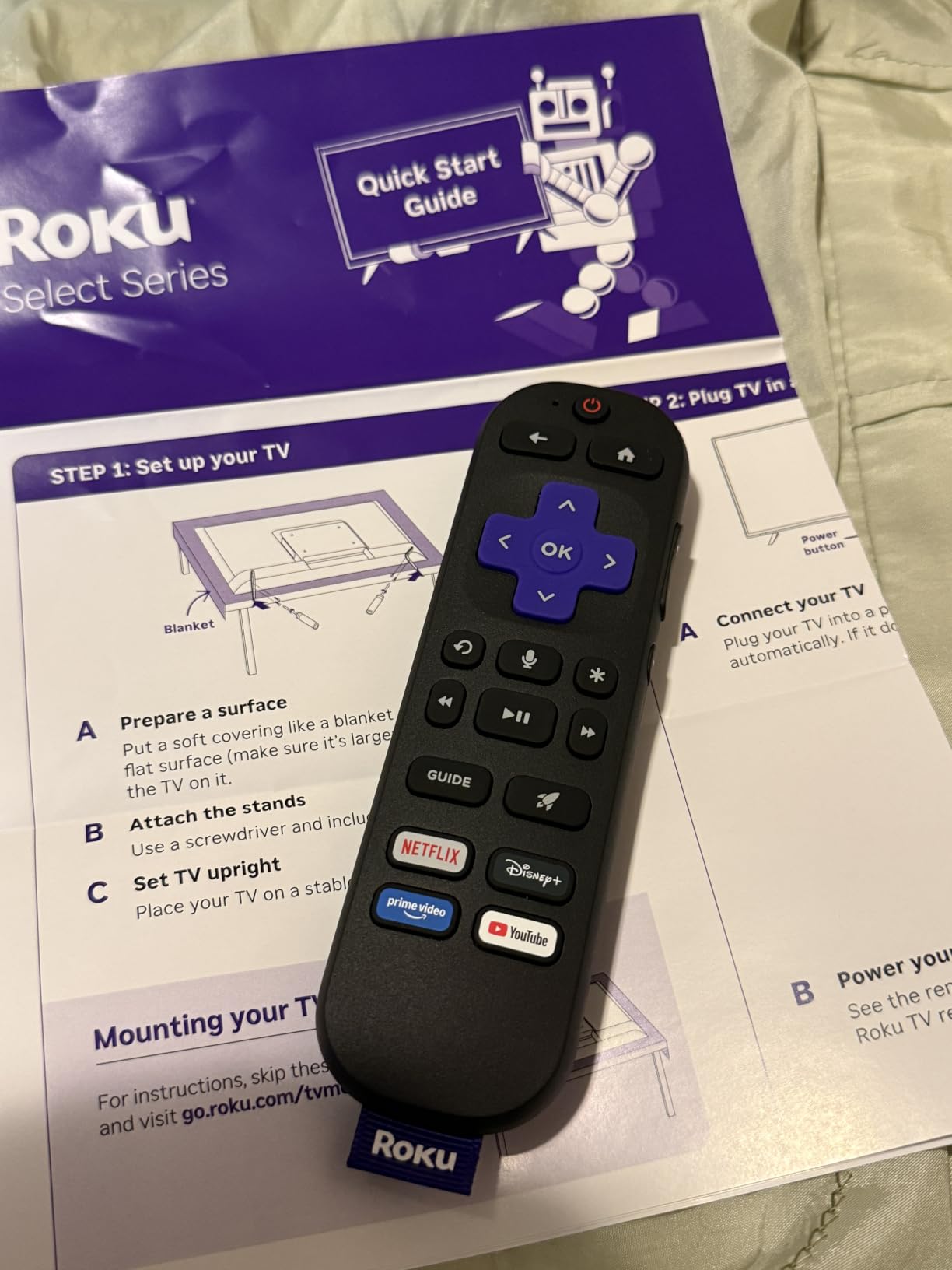 Roku 55-Inch Select Series Smart TV 2026-4K QLED TV - Roku TV customer photo 2