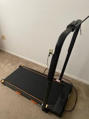 16% Incline Walking Pad Treadmill, 3-in-1 Under Desk Treadmill with Handles customer photo 1