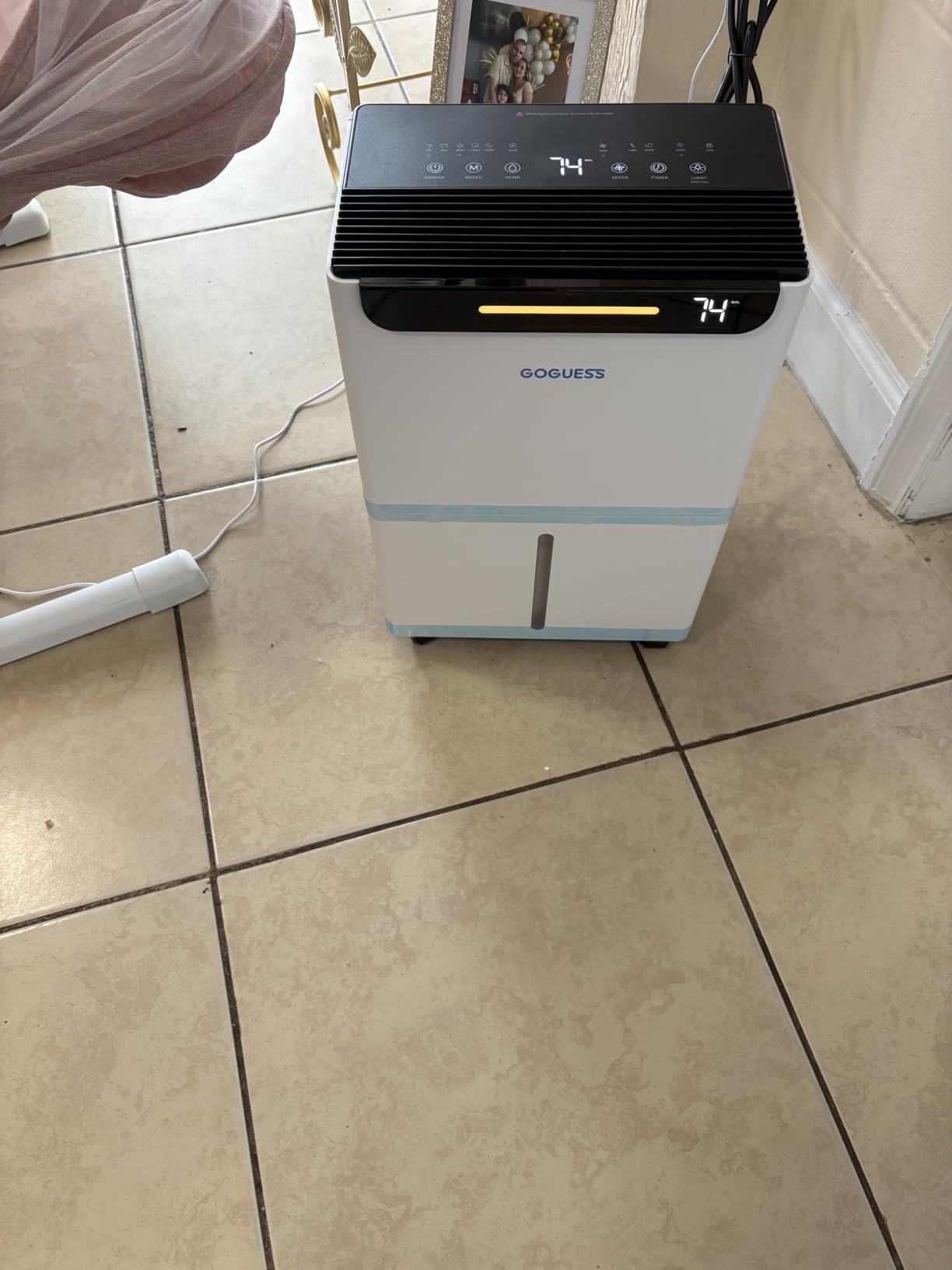 1600 Sq.Ft Compressor Dehumidifier for Basement, Max 21 Pint/Day customer photo 2