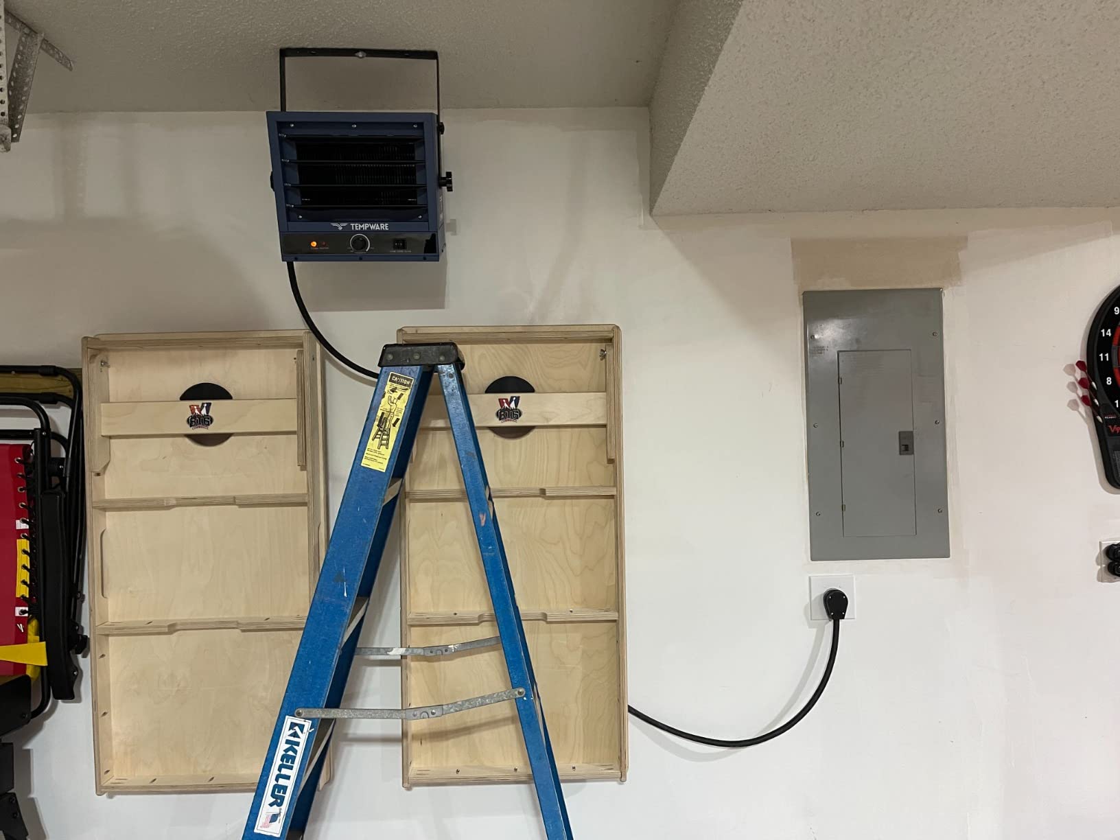 TEMPWARE 7500W Electric Garage Heater, 240V Hardwired Heater, 2026 Upgraded customer photo 2
