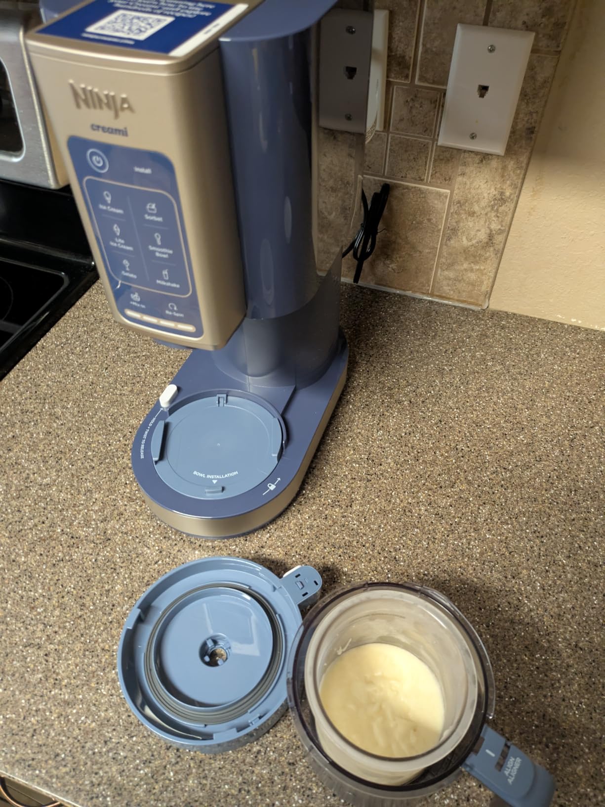 Ninja® Creami® 7-in-1 Ice Cream Maker, Navy, NC351 customer photo 1