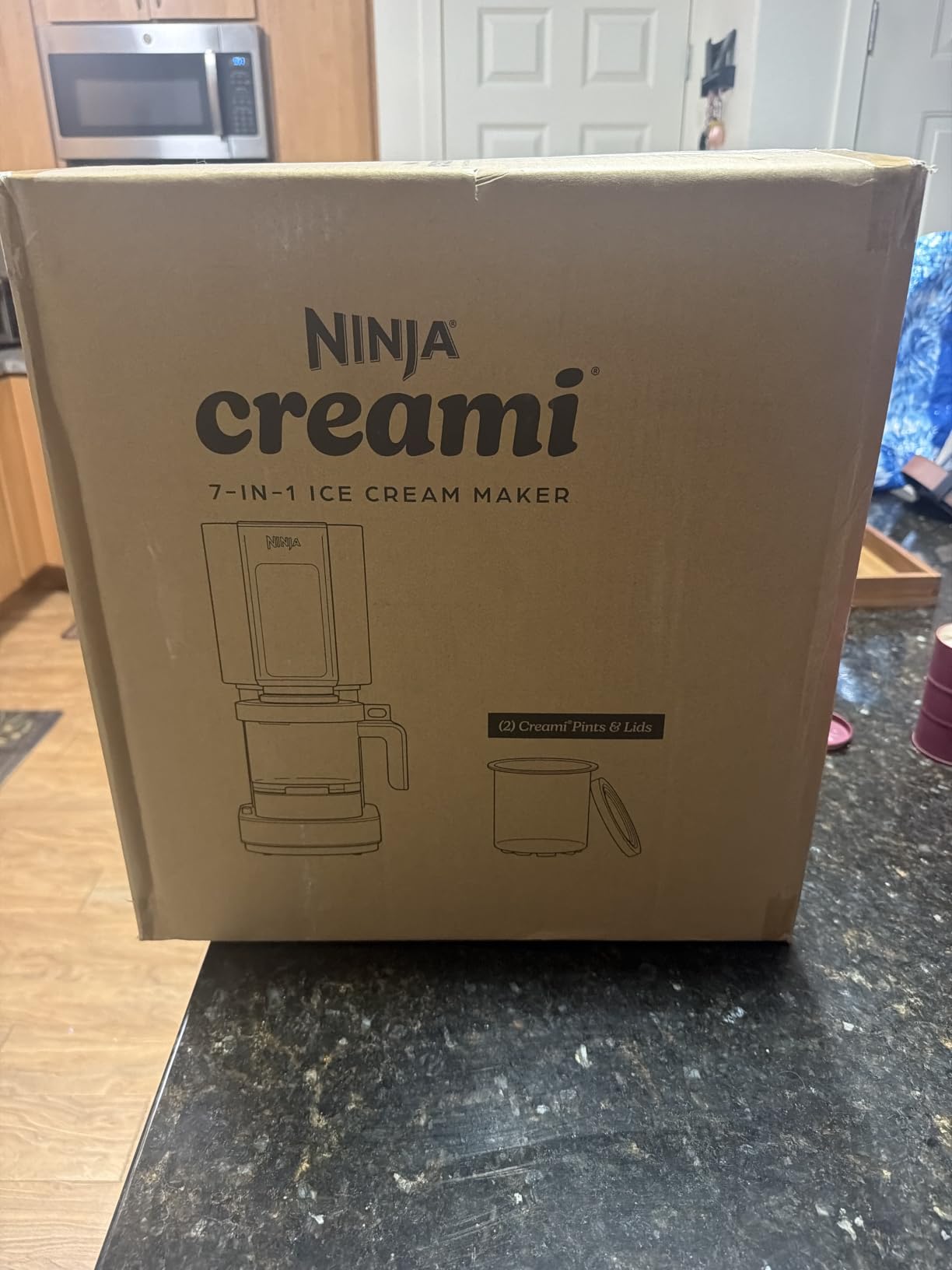 Ninja® Creami® 7-in-1 Ice Cream Maker, Navy, NC351 customer photo 2