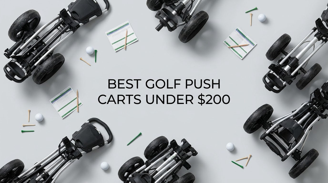 12 Best Golf Push Carts Under 200 (October 2026)