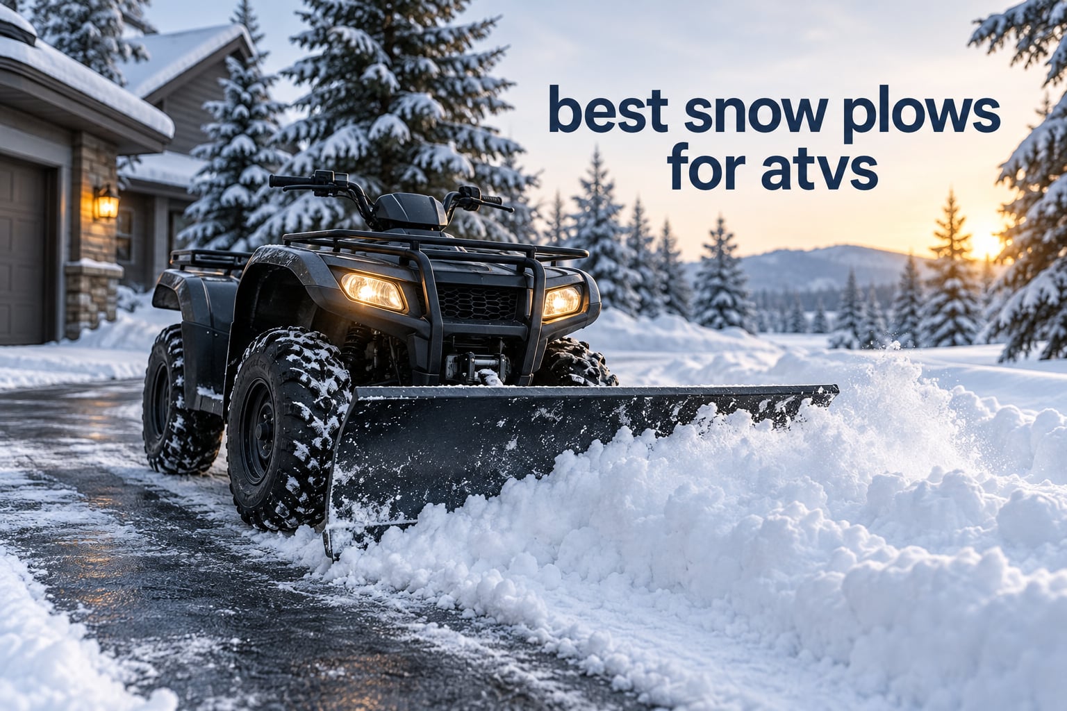10 Best Snow Plows for ATVs (October 2026)